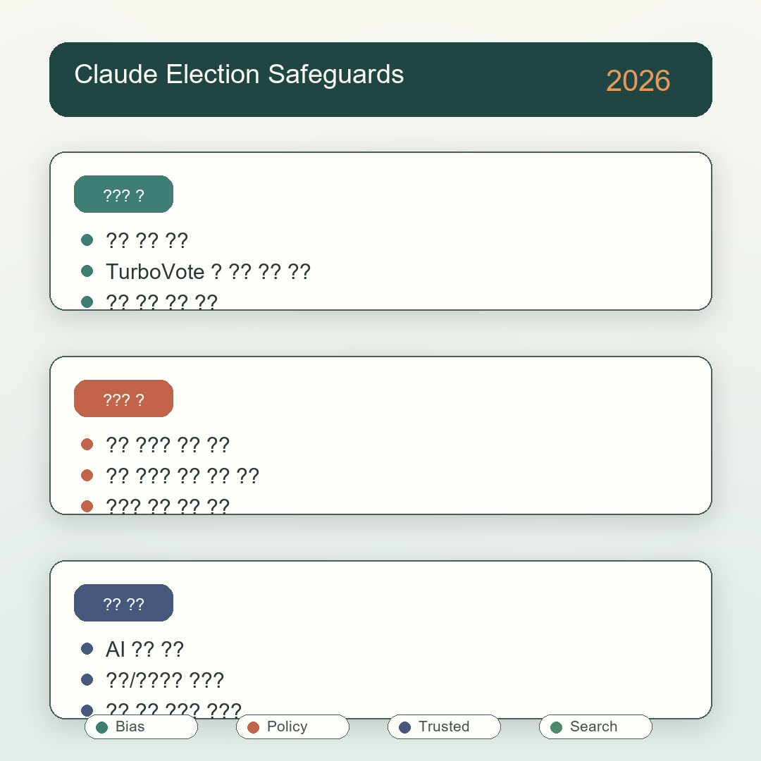 Claude election safeguards summary