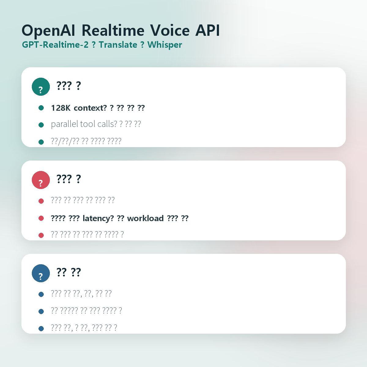 GPT-Realtime-2 발표 요약 카드